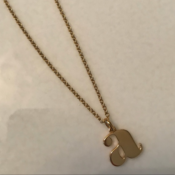 MONICA VINADER Jewelry - Monica Vinader gold initial necklace